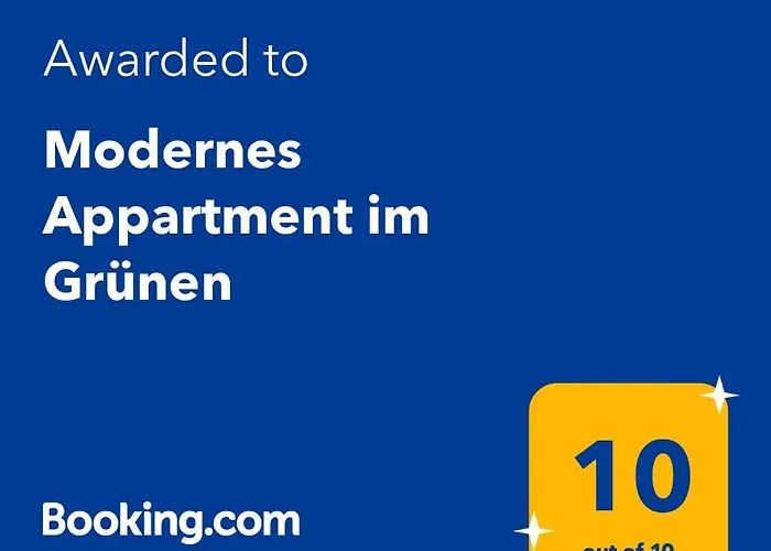 Modernes Appartment Im Gruenen